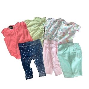 Girls springtime or summer bundle flowers, and baby chicks